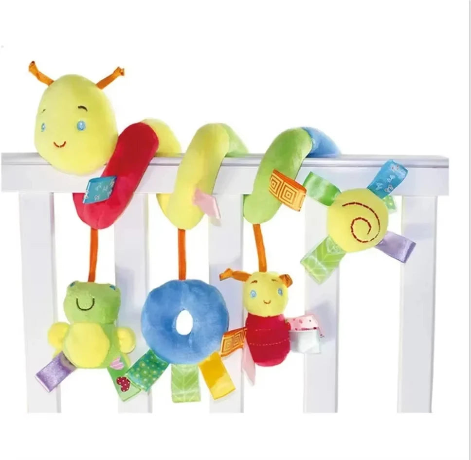 Espiral Sensorial de Cuna y Coche – Juguete Colgante para Bebés
