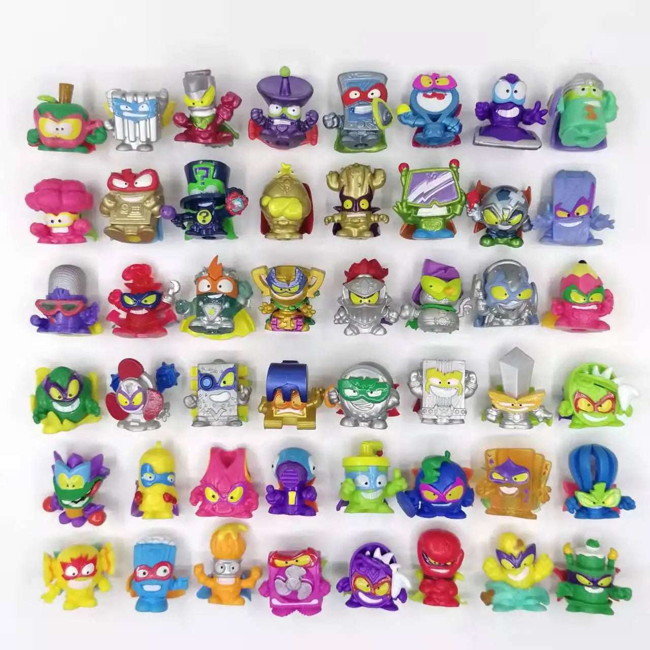 Set 15 Figuras Coleccionables Superzings – Mini Personajes de Acción para Niños