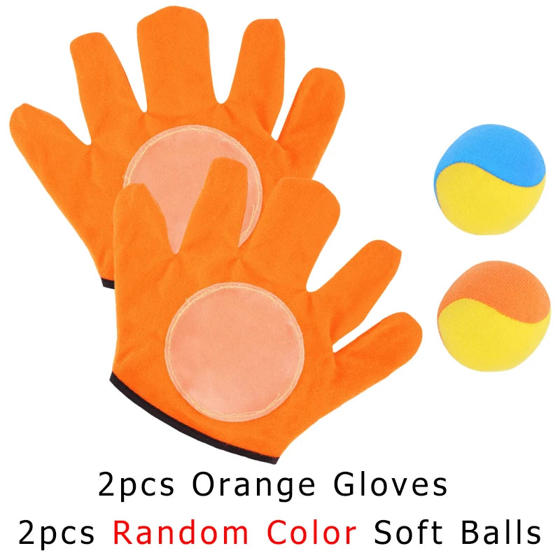 Guantes con Pelotas Velcro