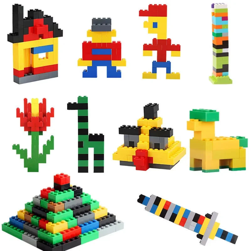 Set de 1000 Bloques de Construcción Tipo Mini Lego
