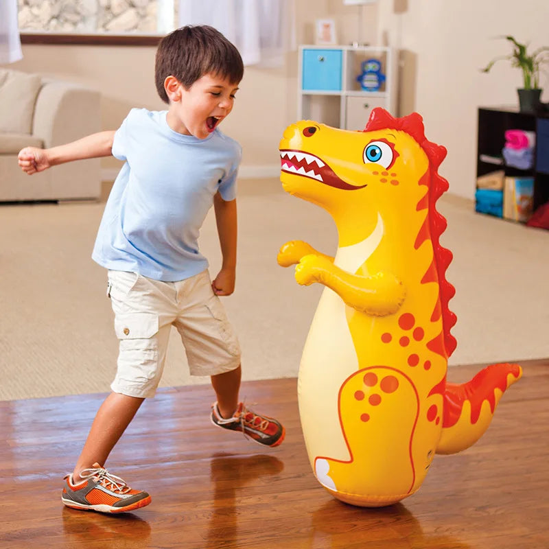 Dinosaurio Inflable de Boxeo -Mono Porfiado