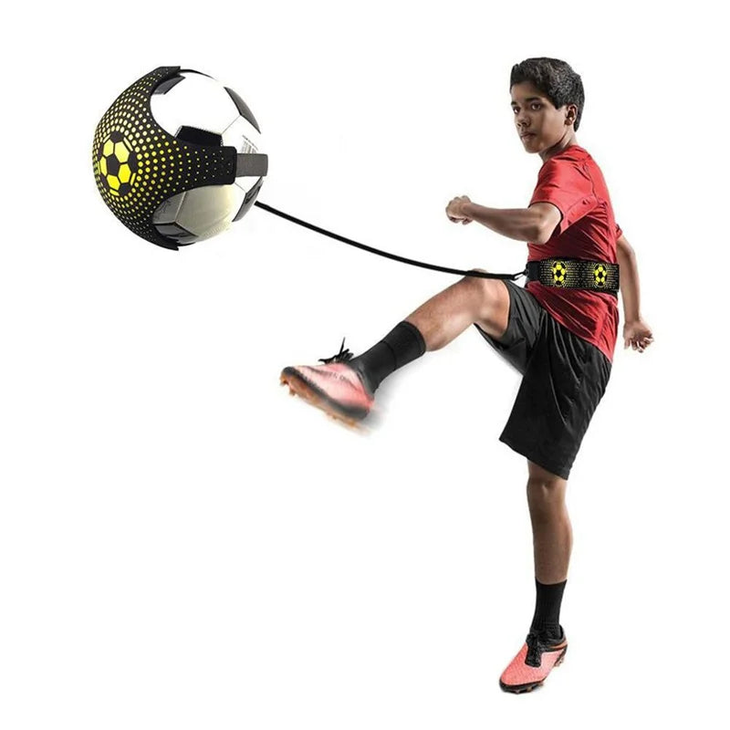 Entrenador de Fútbol con Elástico – Cinturón Ajustable para Práctica Individual