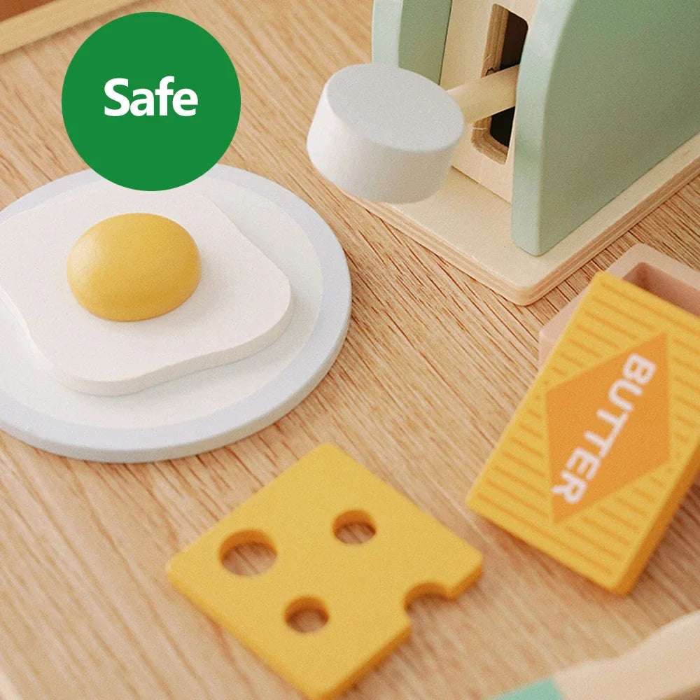 Set “Mi Pequeña Tostadora” de Madera