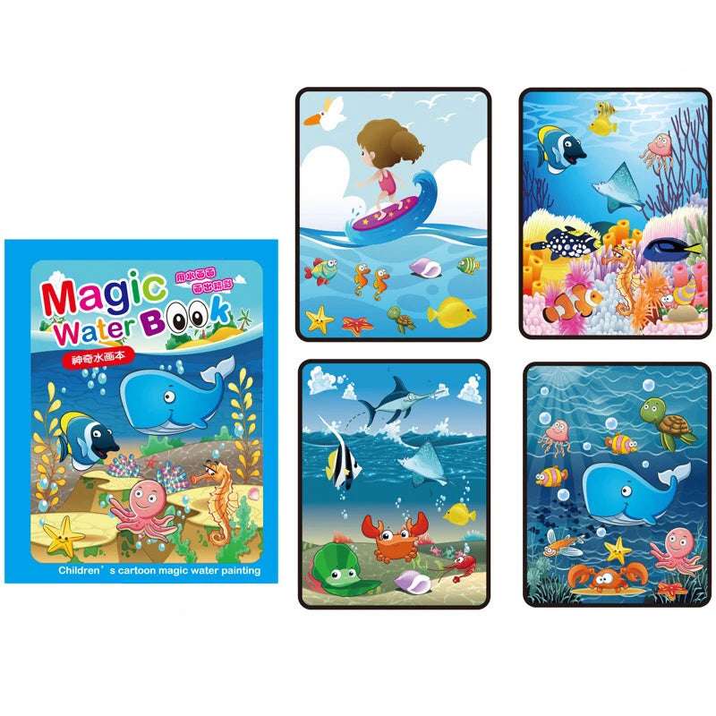Libro mágico para pintar con lápiz de agua