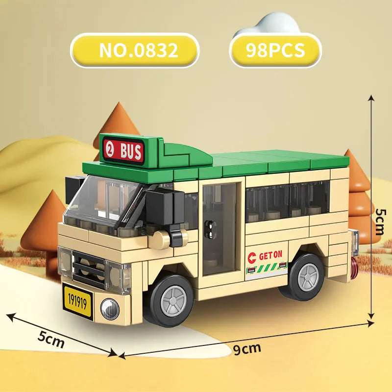 Vehículos de Construcción y Ciudad con Bloques Lego