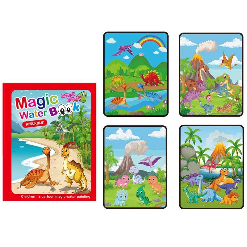 Libro mágico para pintar con lápiz de agua