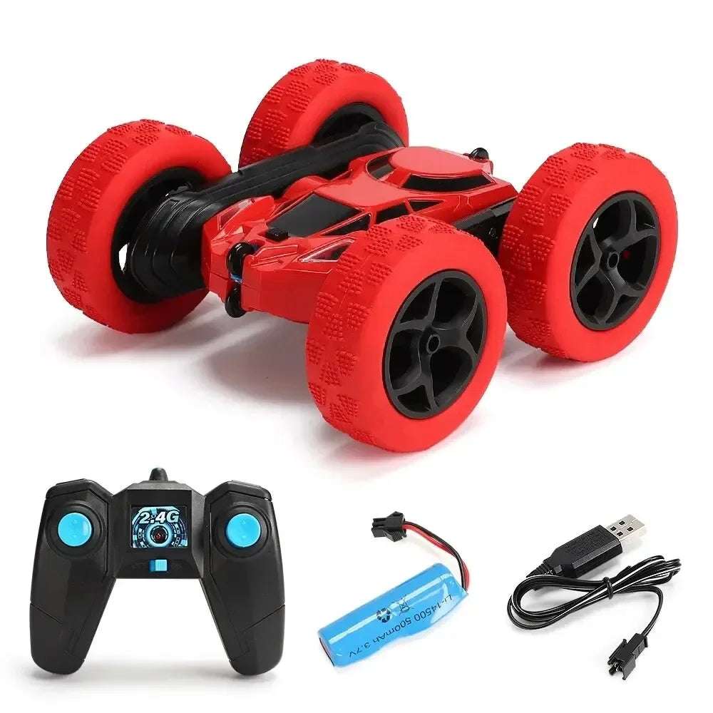 Auto Acrobático RC 360° Reversible con Control Remoto