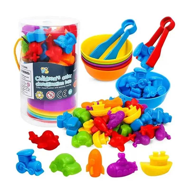 Set de Clasificación – 80 piezas con pinzas y bowls
