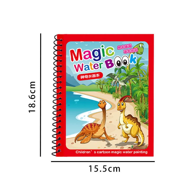 Libro mágico para pintar con lápiz de agua