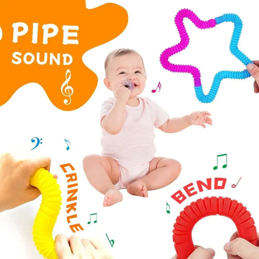 Tubos Pop It Sensoriales