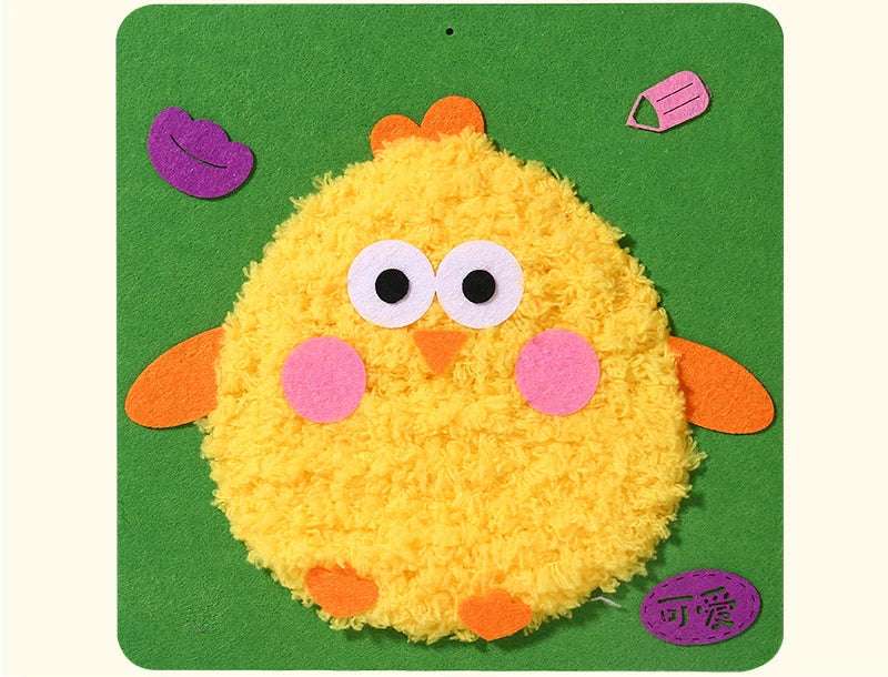 Set de bordado en relieve para niños