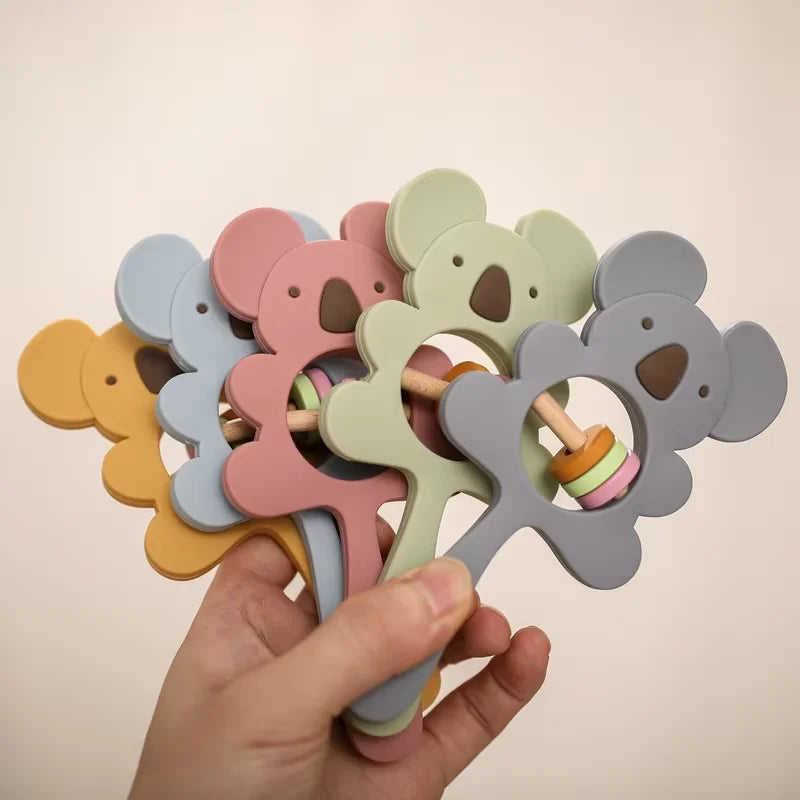 Sonajero Koala Sensorial – Primeras Exploraciones