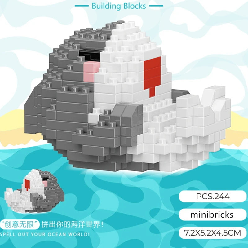 Mini Bloques Animales Marinos