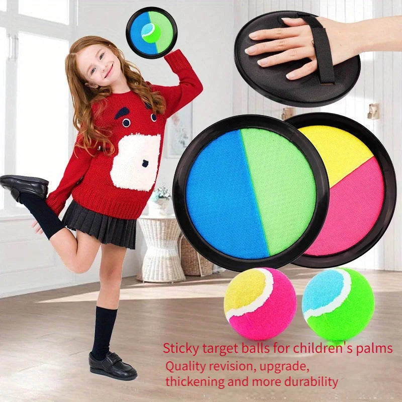 Juego Atrapa la Pelota con Velcro - Pelota Suave