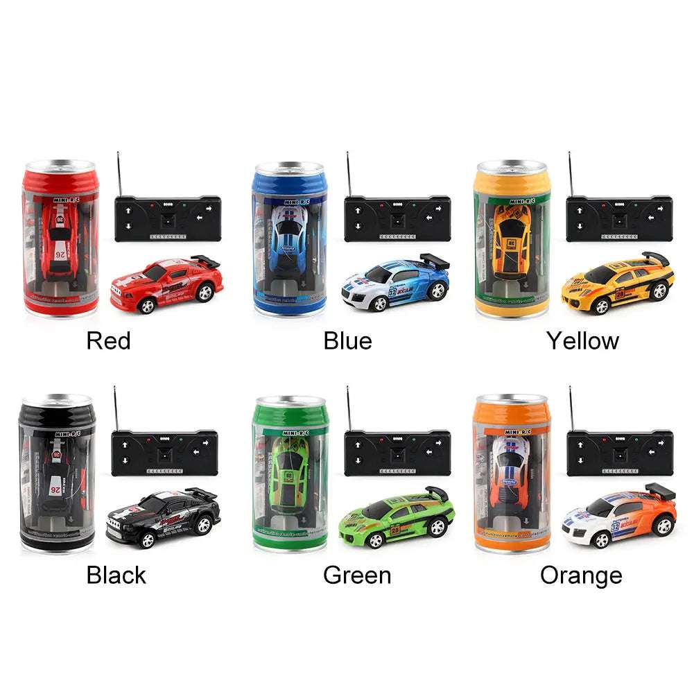 Mini Auto RC en Lata para Niños – Auto a Control Remoto Recargable