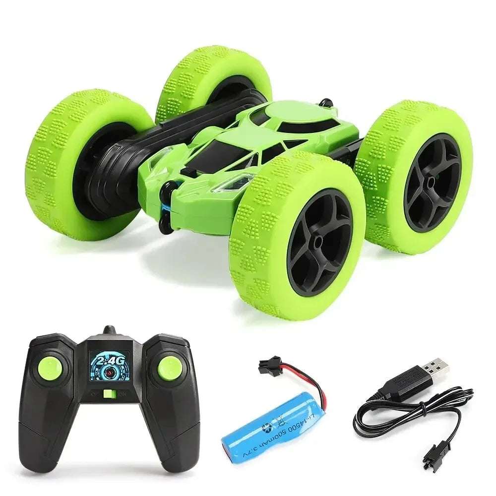 Auto Acrobático RC 360° Reversible con Control Remoto