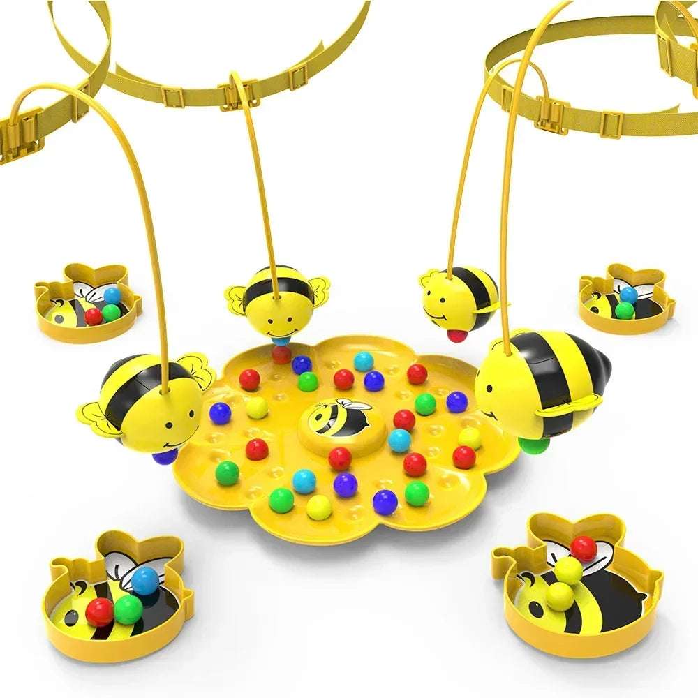 Juego de abejas atrapa pelotas