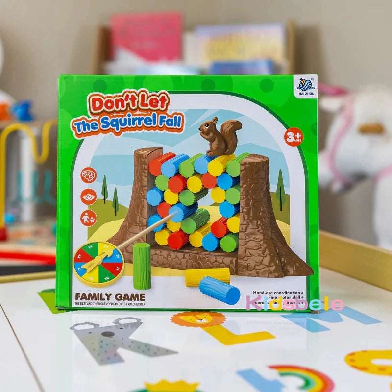 Juego de mesa – Ardilla de destreza y equilibrio