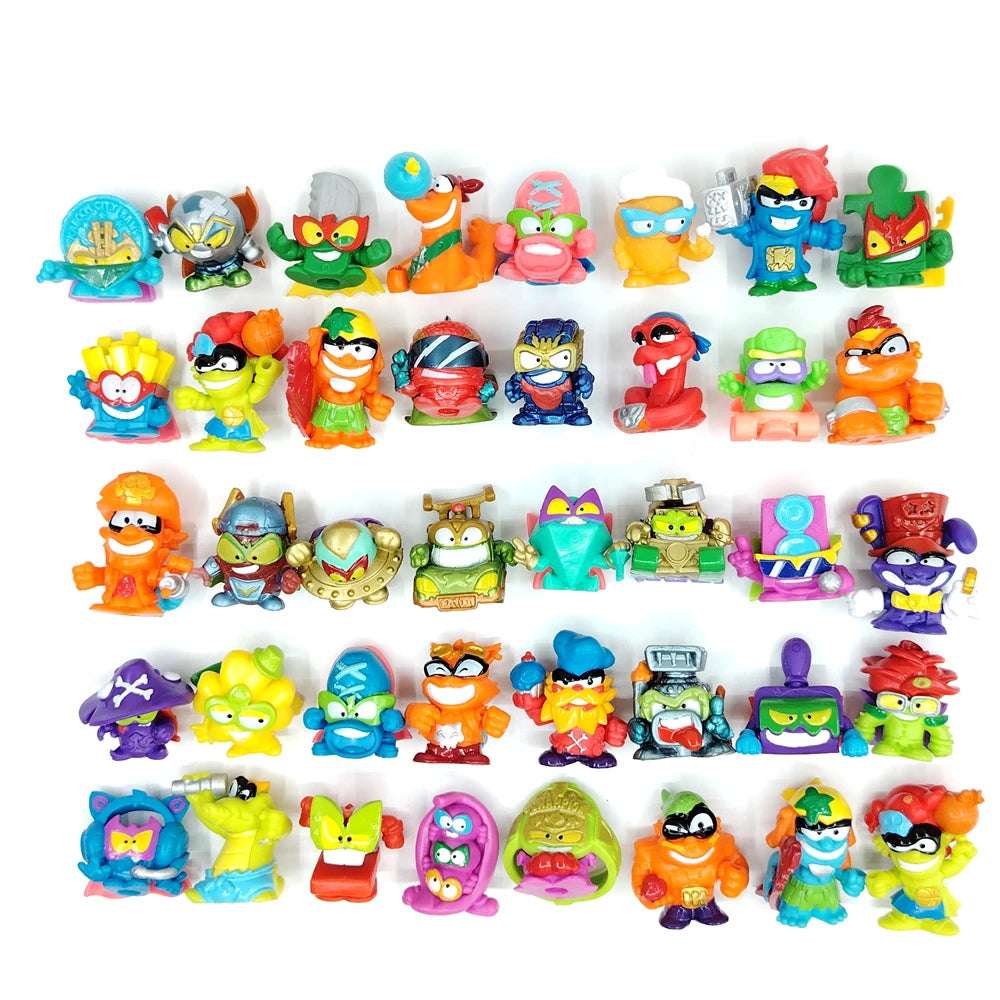 Set 15 Figuras Coleccionables Superzings – Mini Personajes de Acción para Niños
