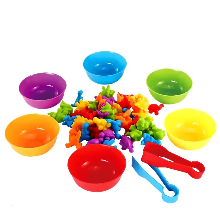 Set de Clasificación – 80 piezas con pinzas y bowls