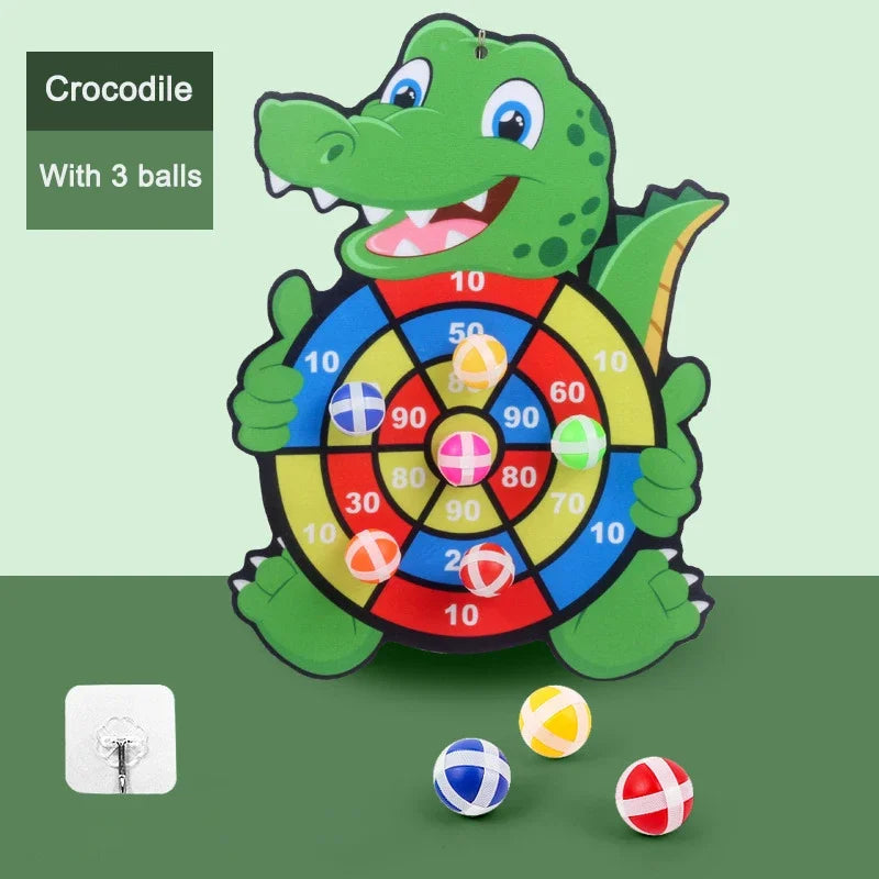 Diana infantil con pelotas de velcro - Juego de puntería