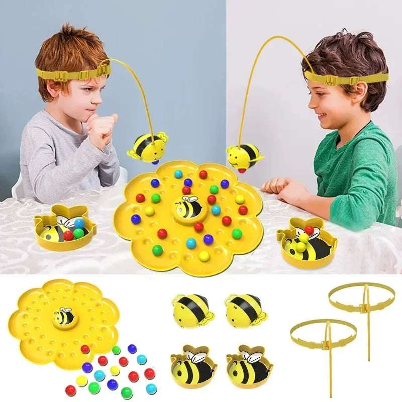 Juego de abejas atrapa pelotas