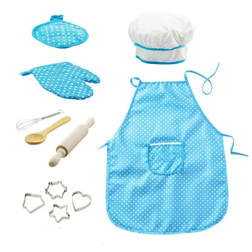 Set Delantal de cocina y Utensilios