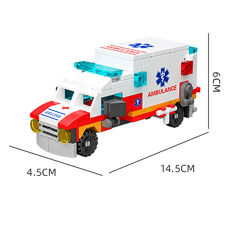 Set de Bloques de Construcción Ambulancia 6 en 1 - Lego