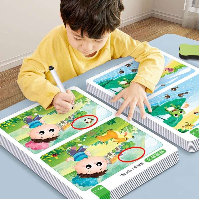 Encuentra las diferencias - Juego de observación visual