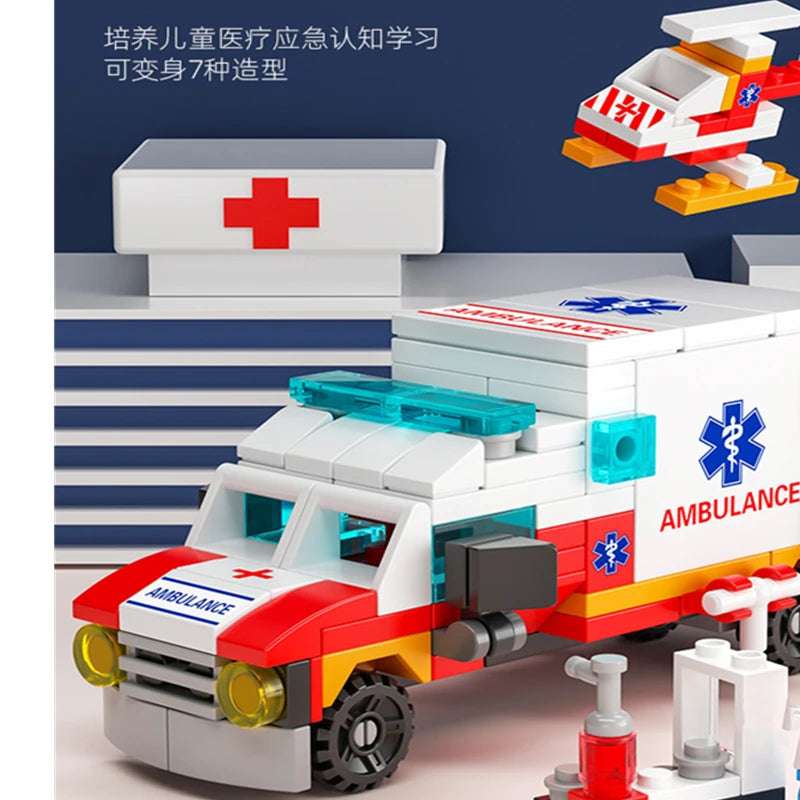 Set de Bloques de Construcción Ambulancia 6 en 1 - Lego