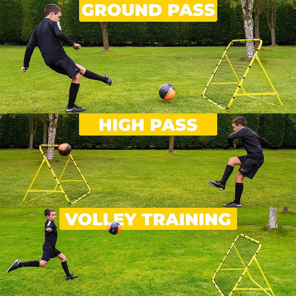 Red de Rebote para Fútbol – Arco de Entrenamiento con Cuerdas Elásticas
