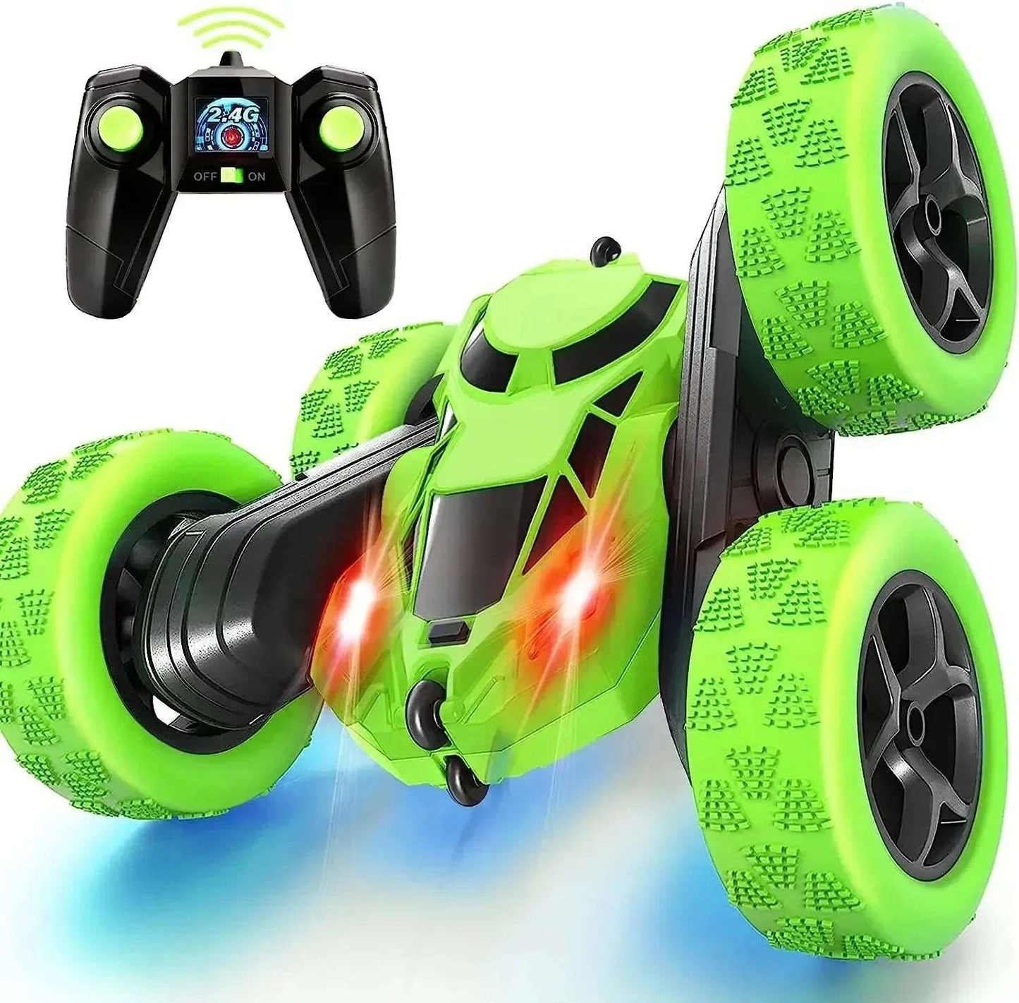 Auto Acrobático RC 360° Reversible con Control Remoto
