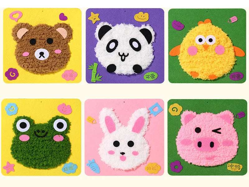 Set de bordado en relieve para niños