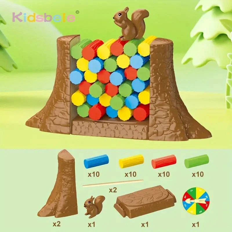 Juego de mesa – Ardilla de destreza y equilibrio