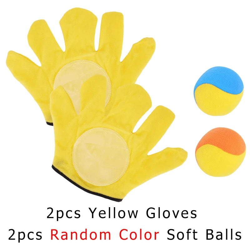 Guantes con Pelotas Velcro