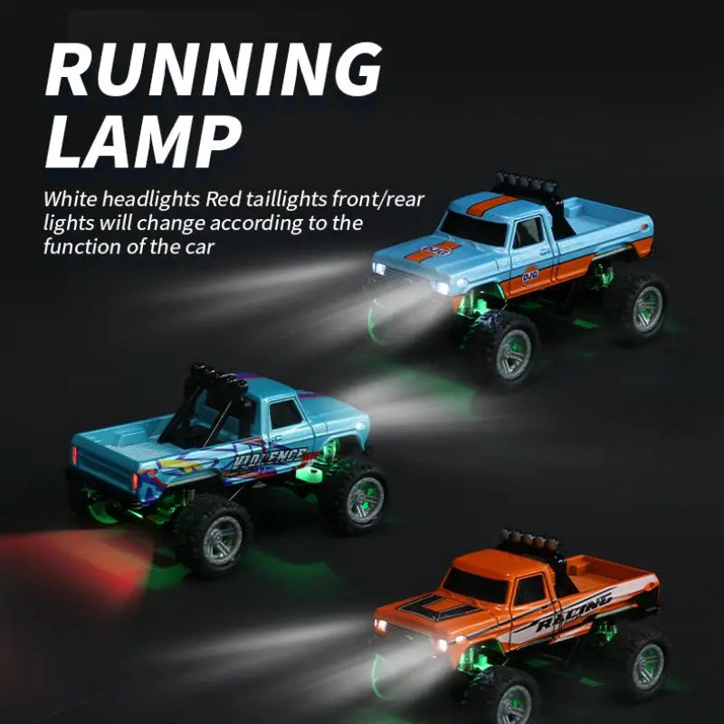 Monster Truck RC 4x4 a control remoto recargable
