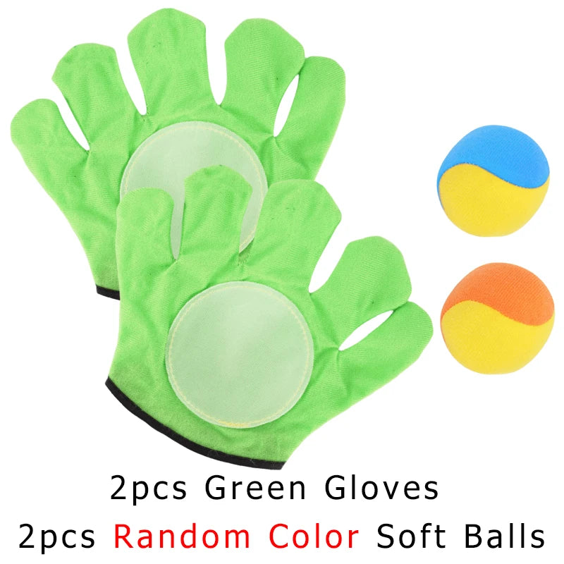 Guantes con Pelotas Velcro