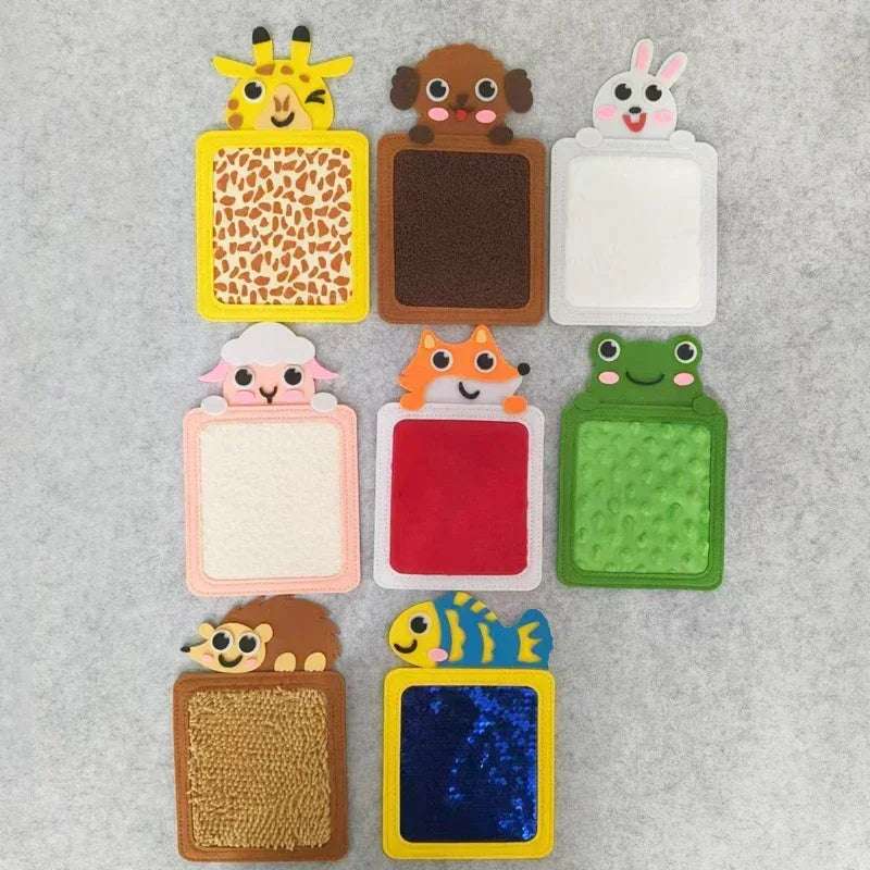 Set de Tarjetas Sensoriales Texturizadas (8 unidades)