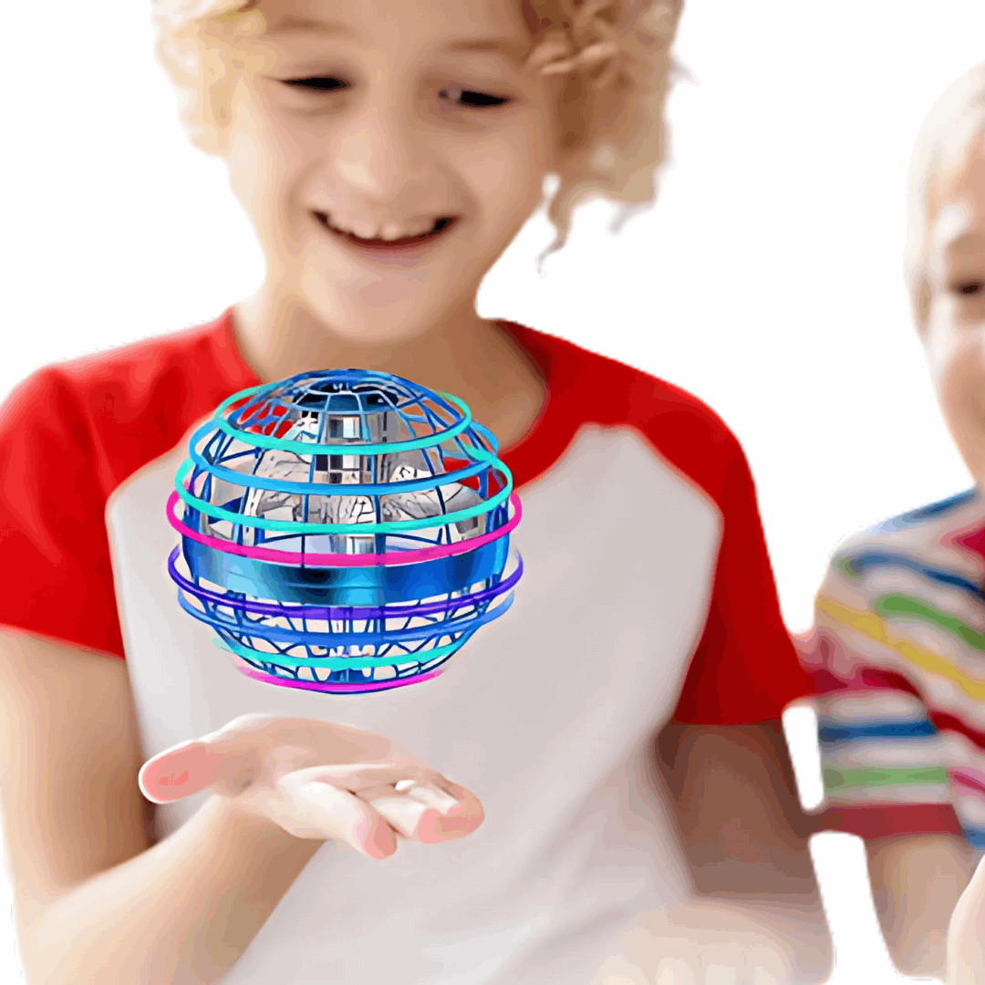 Bola voladora LED - Hover ball recargable