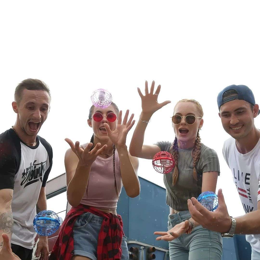 Bola voladora LED - Hover ball recargable