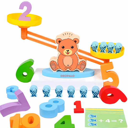 Balanza Matemática Educativa de Osito