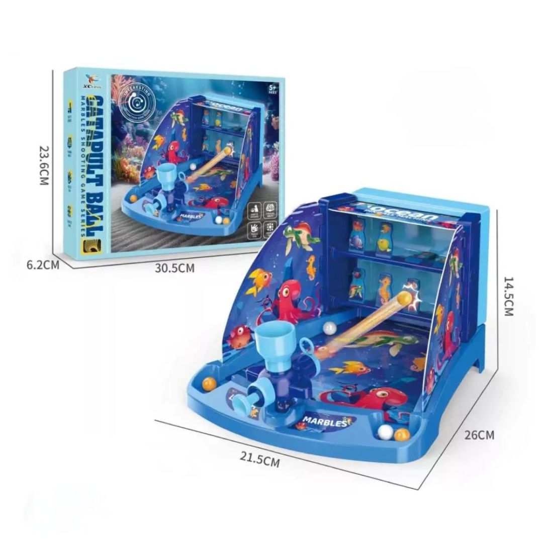 Catapult Ball Océano – Juego de Lanzamiento de Pelotas