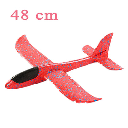 Avión planeador de goma eva