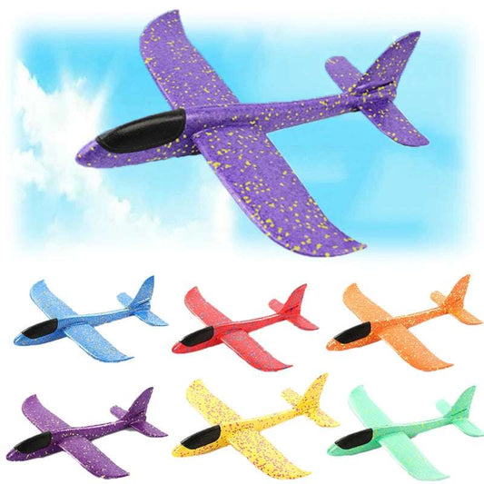 Avión planeador de goma eva