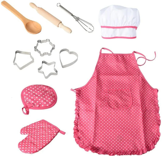 Set Delantal de cocina y Utensilios