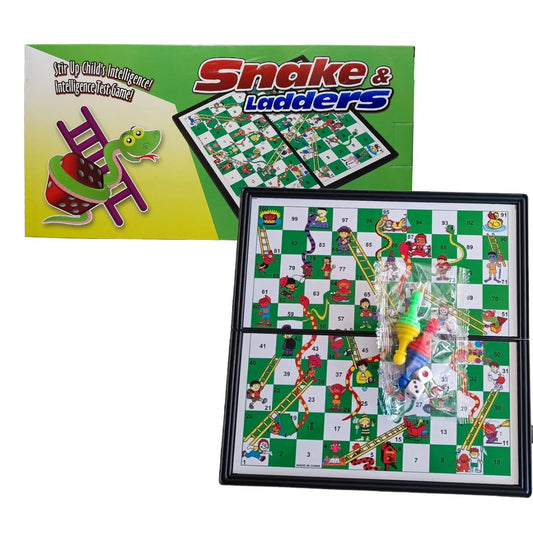 Juego de Mesa Serpientes y Escaleras Magnético
