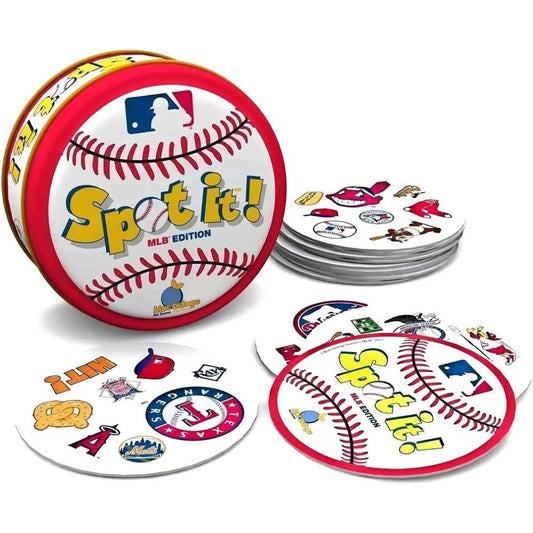Juego de Mesa Spot It Edición MLB - Juego de Agilidad Visual