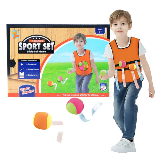 Juego Deportivo 2 en 1 – Quemaditas y Atrapa Colas
