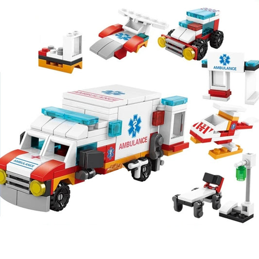 Set de Bloques de Construcción Ambulancia 6 en 1 - Lego