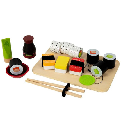 Set de cocina de madera – Sushi japonés